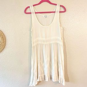 Cotton on polka dot lace mini dress